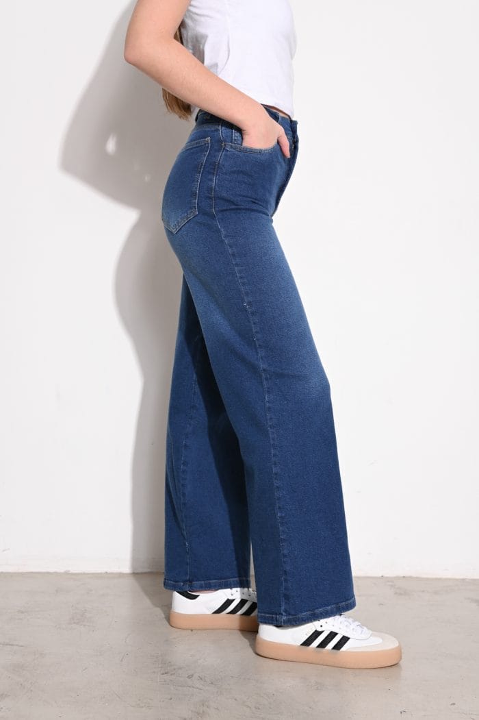 JEAN WIDE LEG ELASTIZADO - Imagen 2