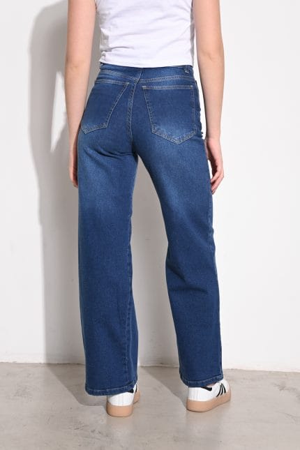 JEAN WIDE LEG ELASTIZADO - Imagen 3