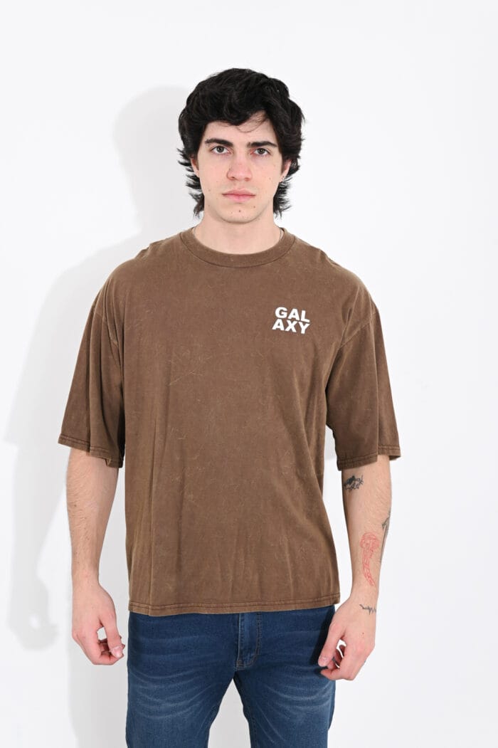 REMERA BOXY GALAXY WASH - Imagen 1