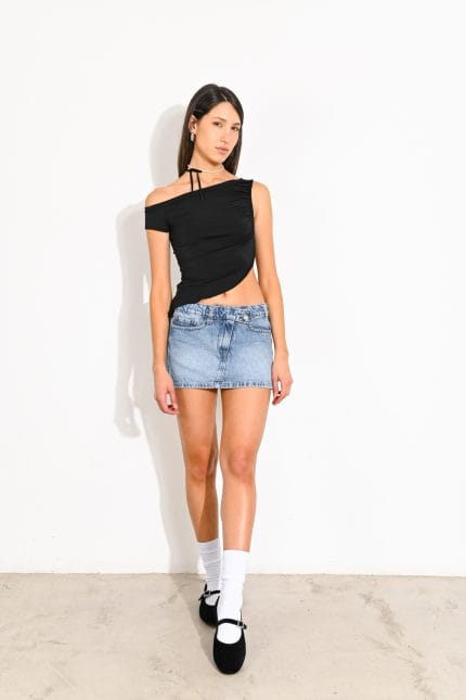 MINI JEAN THEA LOW VINTAGE - Imagen 6