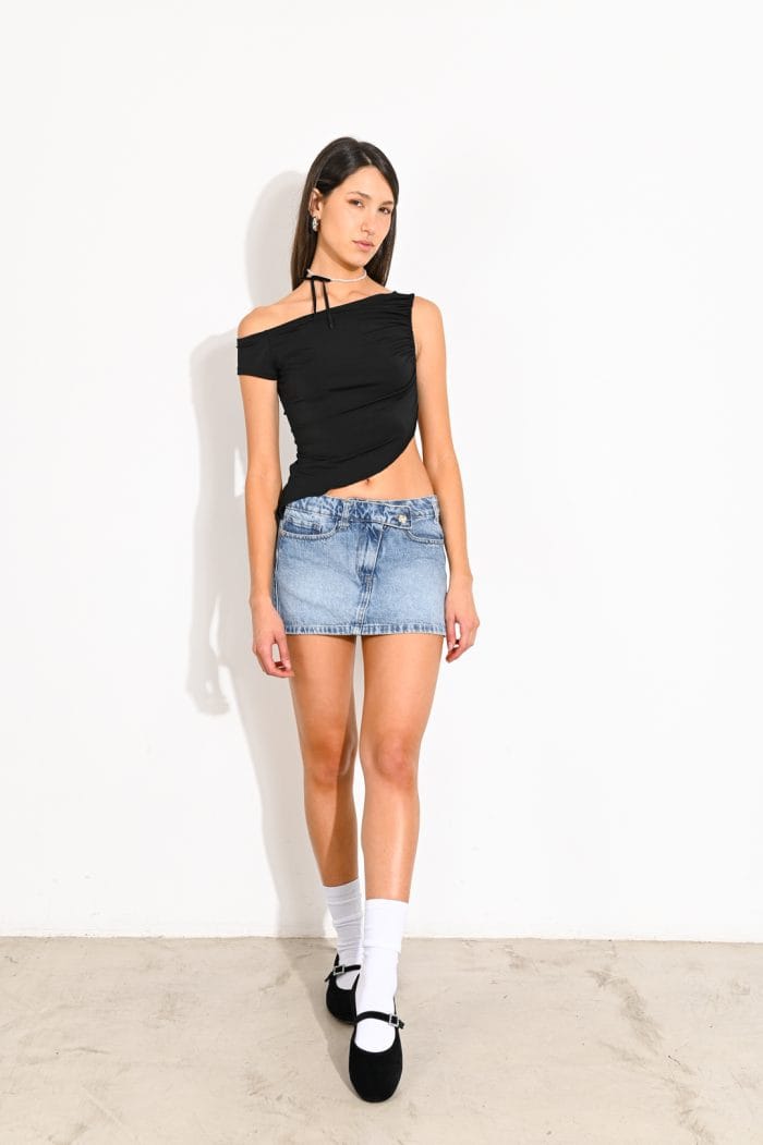 MINI JEAN THEA LOW VINTAGE - Imagen 6