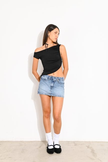 MINI JEAN THEA LOW VINTAGE - Imagen 3