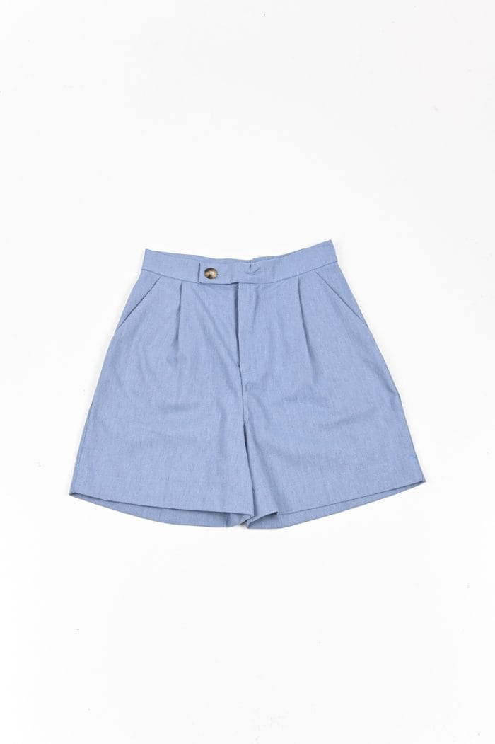 SHORT LINO C/PINZAS BOLSILLO - Imagen 1