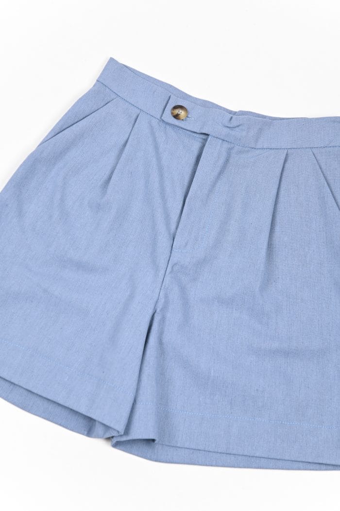SHORT LINO C/PINZAS BOLSILLO - Imagen 2