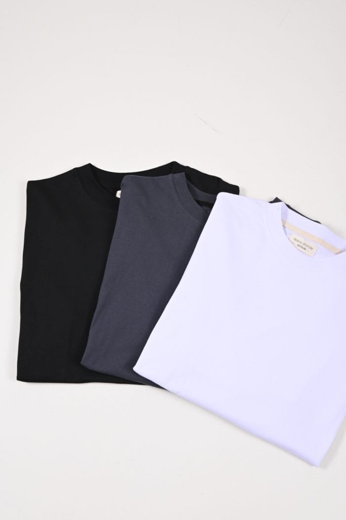 REMERA BASICA BOXY FIT - Imagen 5