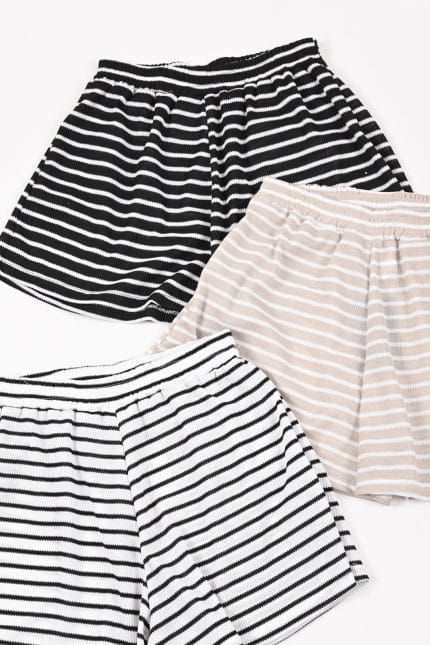 SHORT WAFFLE A RAYAS - Imagen 9