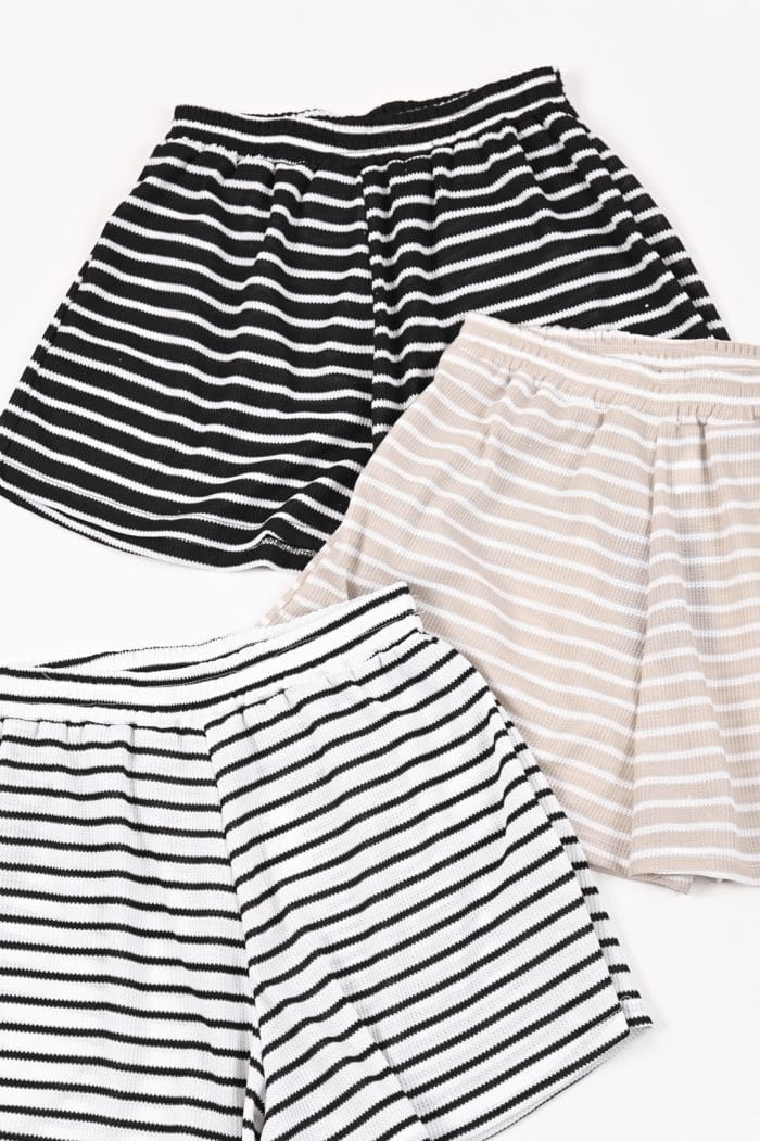 SHORT WAFFLE A RAYAS - Imagen 9