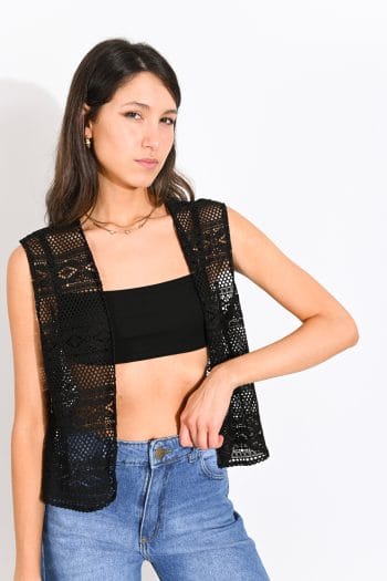 CHALECO CROCHET AMANDA - Imagen 3