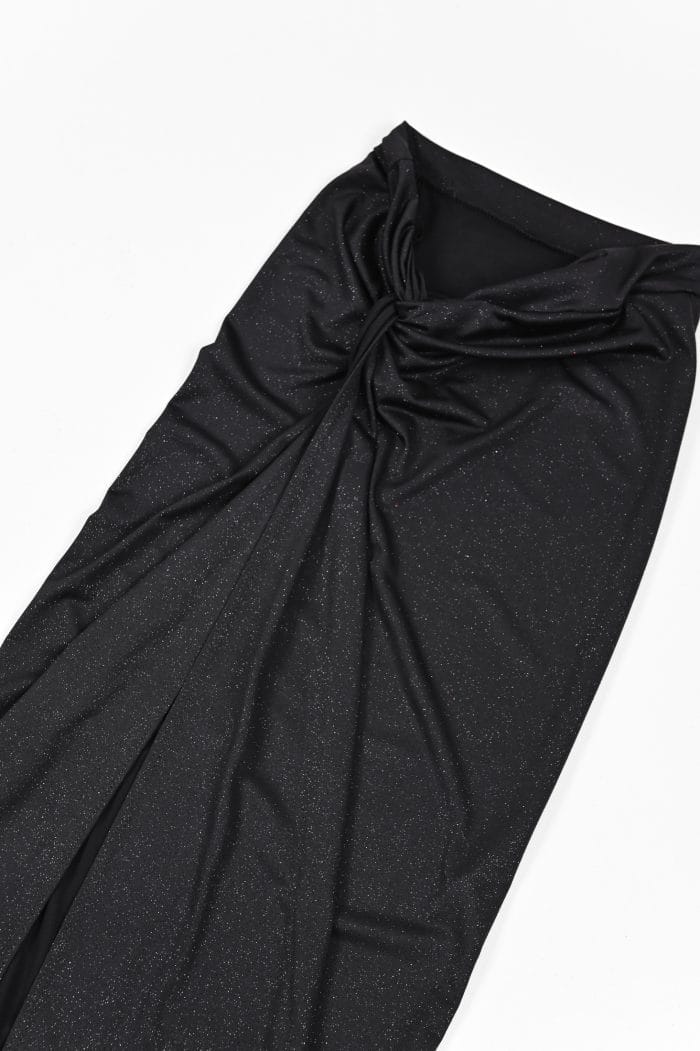 POLLERA LARGA GLITER NUDO - Imagen 5