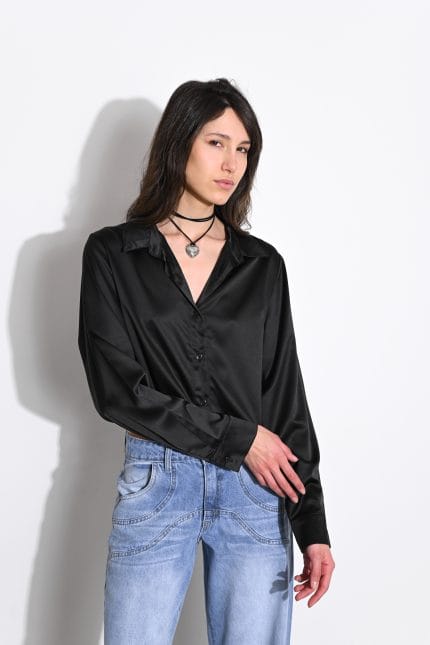 CAMISA SATEN CLASICA