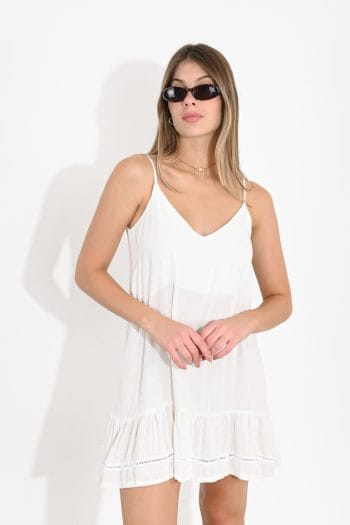 VESTIDO TULUM LINO VOLADO - Imagen 4