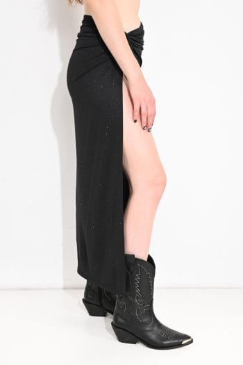 POLLERA LARGA GLITER NUDO - Imagen 3
