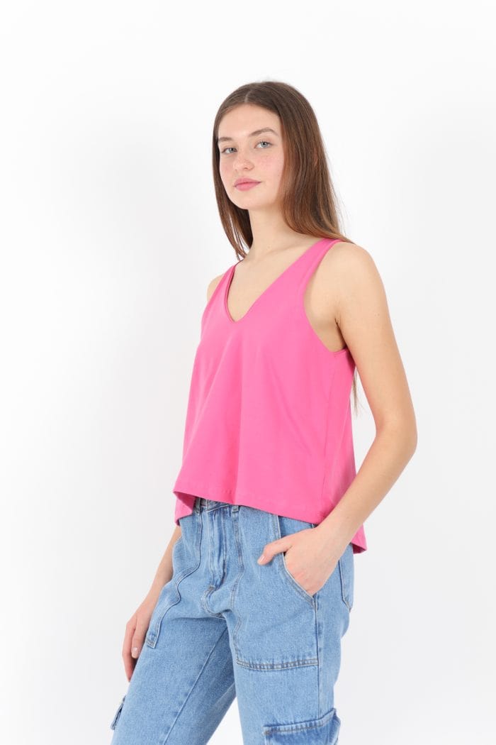 MUSCULOSA ANCHA ALGODON - Imagen 3
