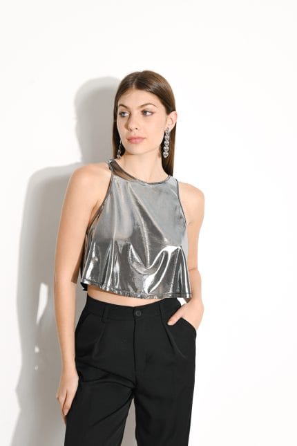 MUSCULOSA SIMIL FOIL RUTH - Imagen 2