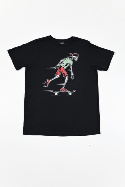 REMERA OVER SKELETON