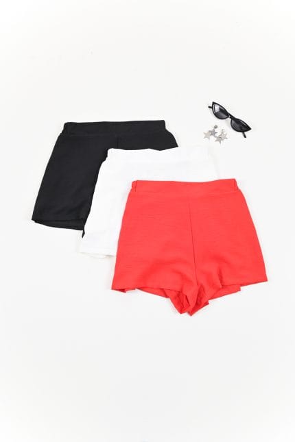 SHORT CREP BOLSILLOS
