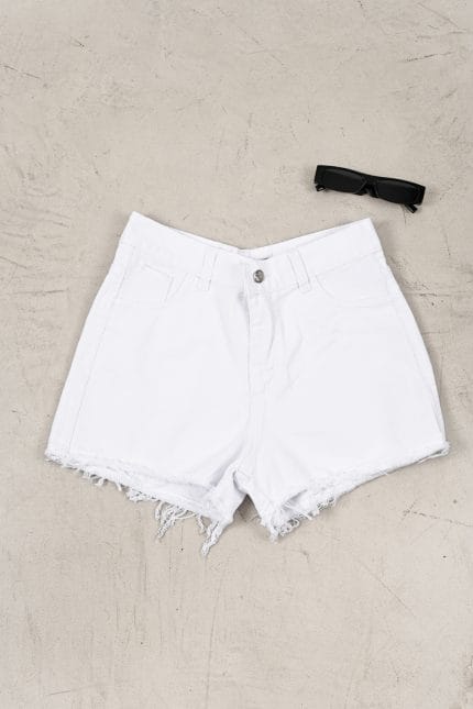 SHORT JEAN MOM DESFLECADO - Imagen 4