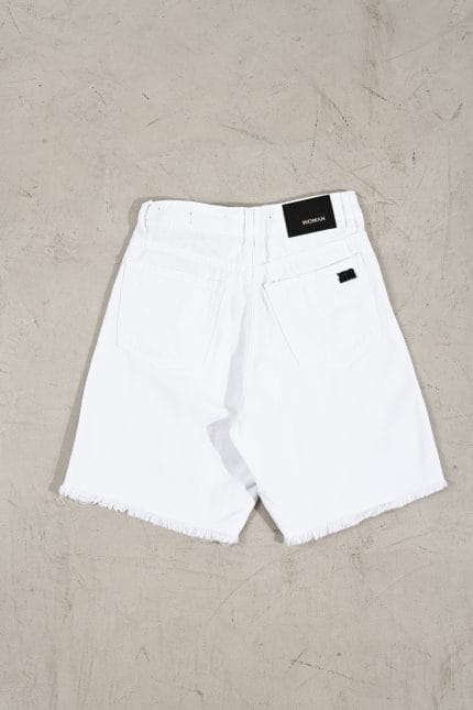SHORT CARO WHITE DESFLECADO - Imagen 6