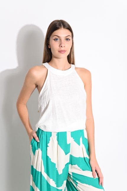 BLUSA DE LINO EMILIA - Imagen 4