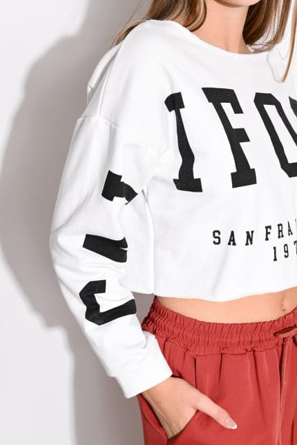BUZO CROP CALIFORNIA RUSTICO - Imagen 3