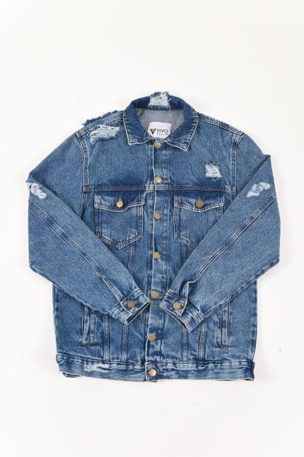 CAMPERA JEAN JADE RIPPED