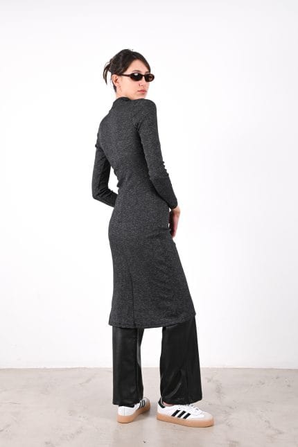 VESTIDO MORLEY LARGO MEDIA POLERA - Imagen 3