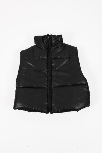 CHALECO PUFFER CLASICO CORTO