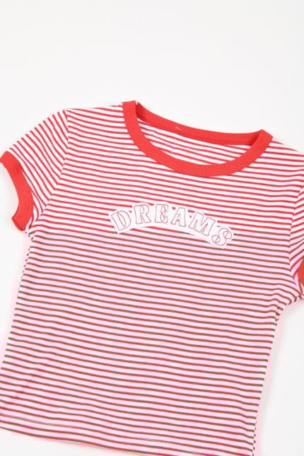 REMERA A RAYAS BORDADO - Imagen 4