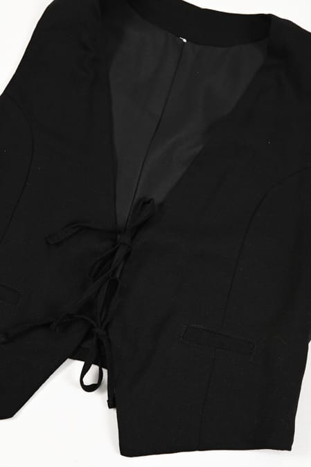 CHALECO LINO SASTRERO LISO - Imagen 4