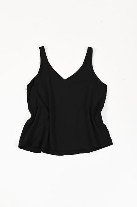 MUSCULOSA LINO LISO BRETEL ANCHO - Imagen 1