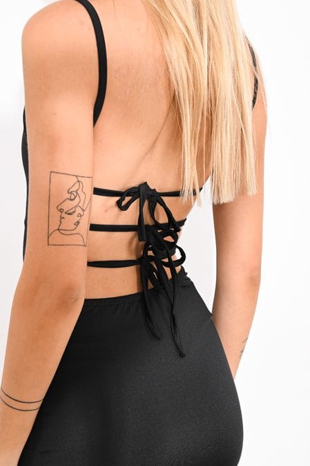 VESTIDO MICRO FRUNCE ESP DESCUBIERTA - Imagen 6