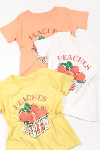 REMERA PEACHES MGA CORTA - Imagen 3