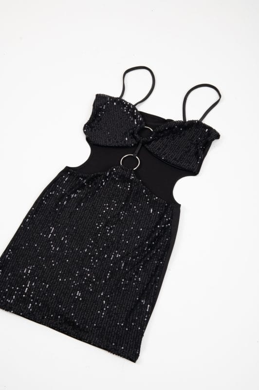 VESTIDO LENTEJUELA ARO FRONTAL - Imagen 6