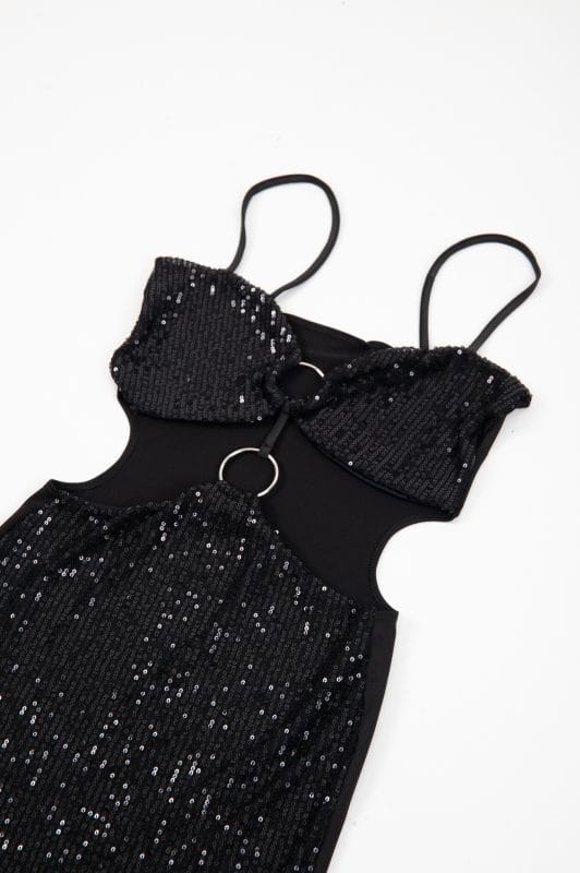 VESTIDO LENTEJUELA ARO FRONTAL - Imagen 4