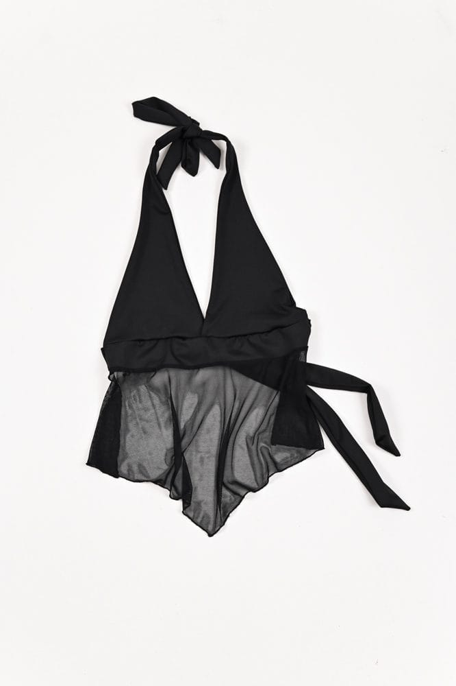 TOP MICRO TUL C/VOLADO - Imagen 1