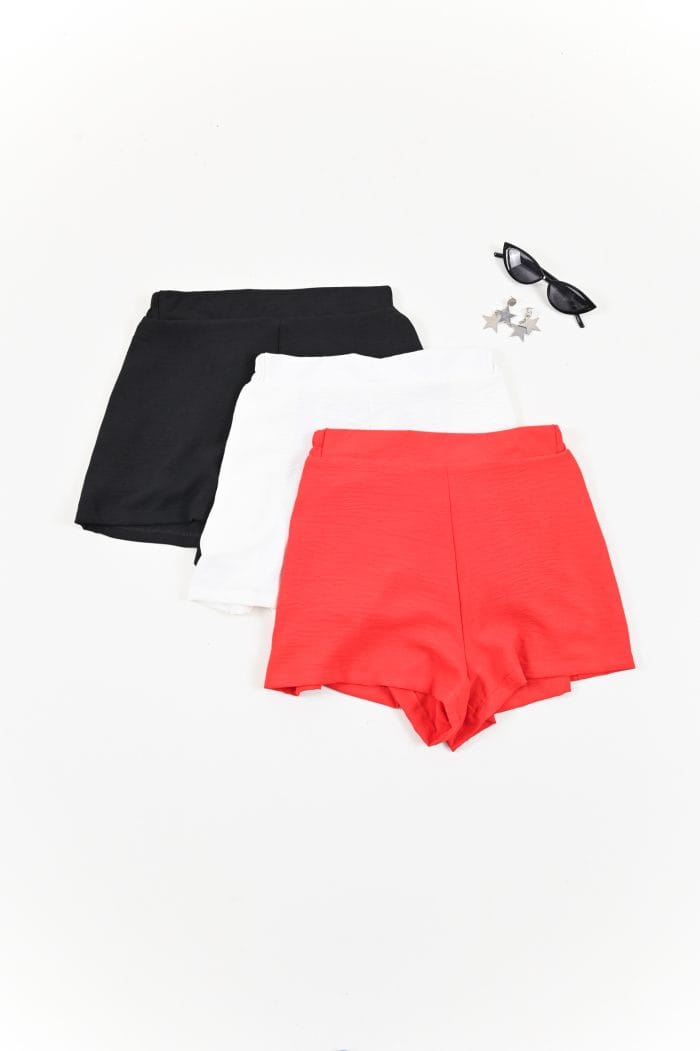 SHORT CREP BOLSILLOS - Imagen 1
