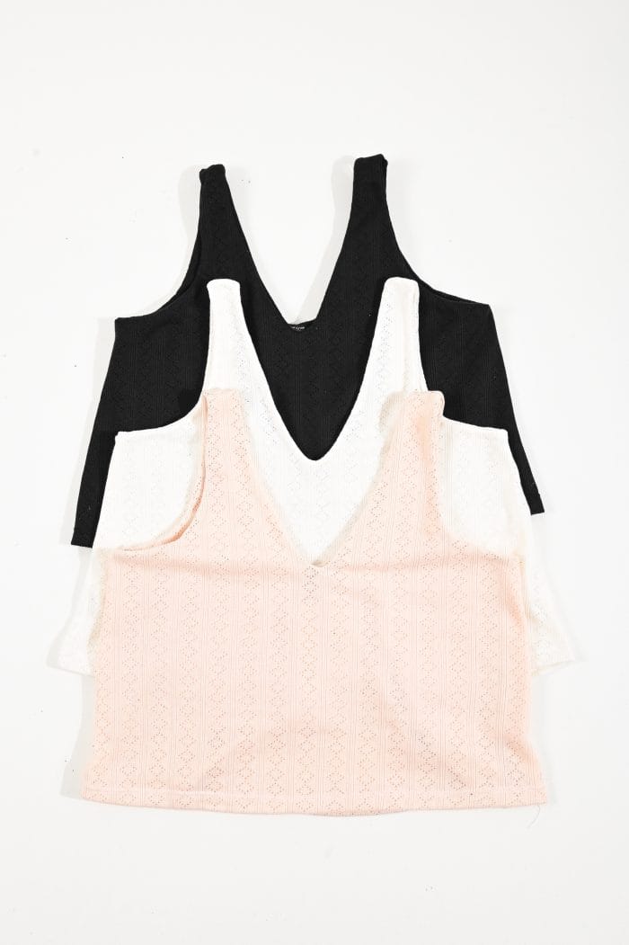 MUSCULOSA BRODERIE ROMBO - Imagen 1