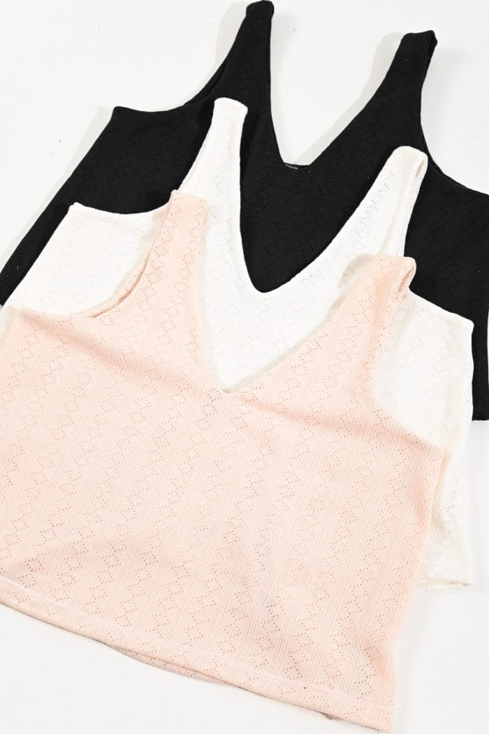 MUSCULOSA BRODERIE ROMBO - Imagen 2