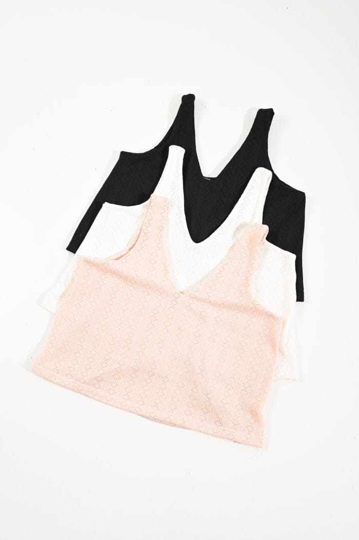 MUSCULOSA BRODERIE ROMBO - Imagen 3