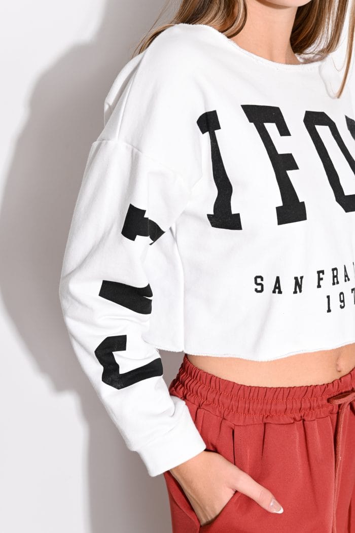 BUZO CROP CALIFORNIA RUSTICO - Imagen 3