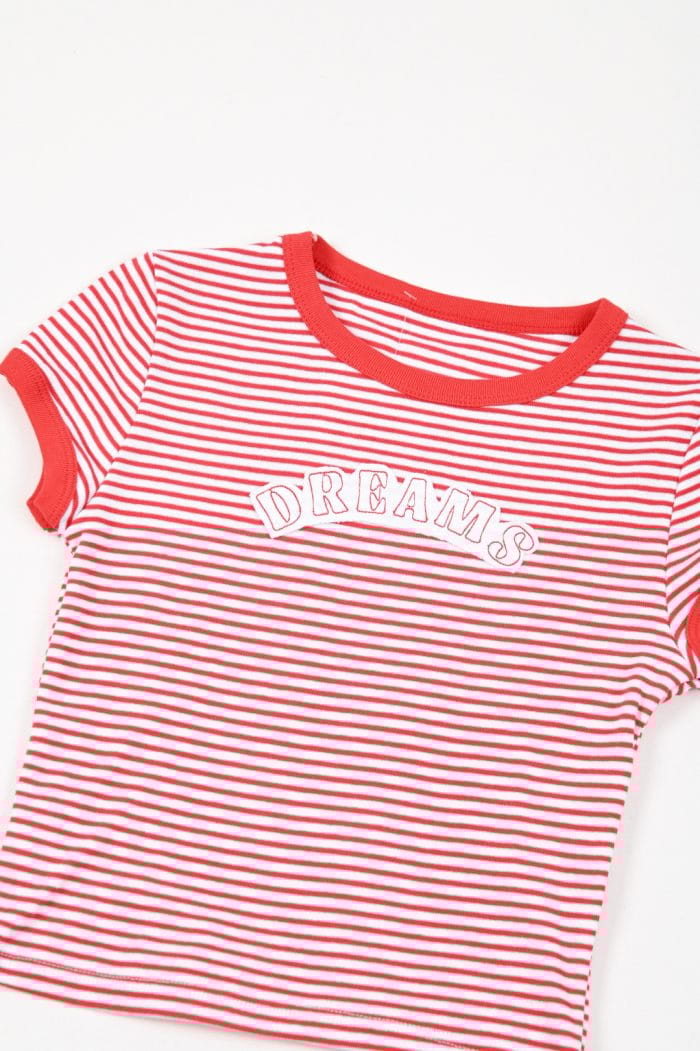 REMERA A RAYAS BORDADO - Imagen 4